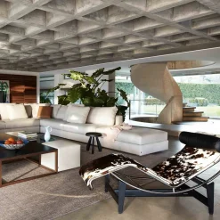 4 Chaise Longue À Reglage Continu By Le Corbusier & Pierre Jeanneret & Charlotte Perriand - Hairyskin