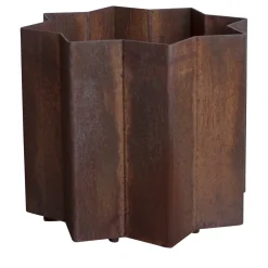 17 Corten Vase Holder