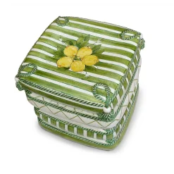 4 Cushion Green Seat Sculpture