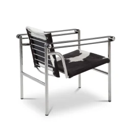 1 Fauteuil à Dossier Basculant Leather Lounge Chair