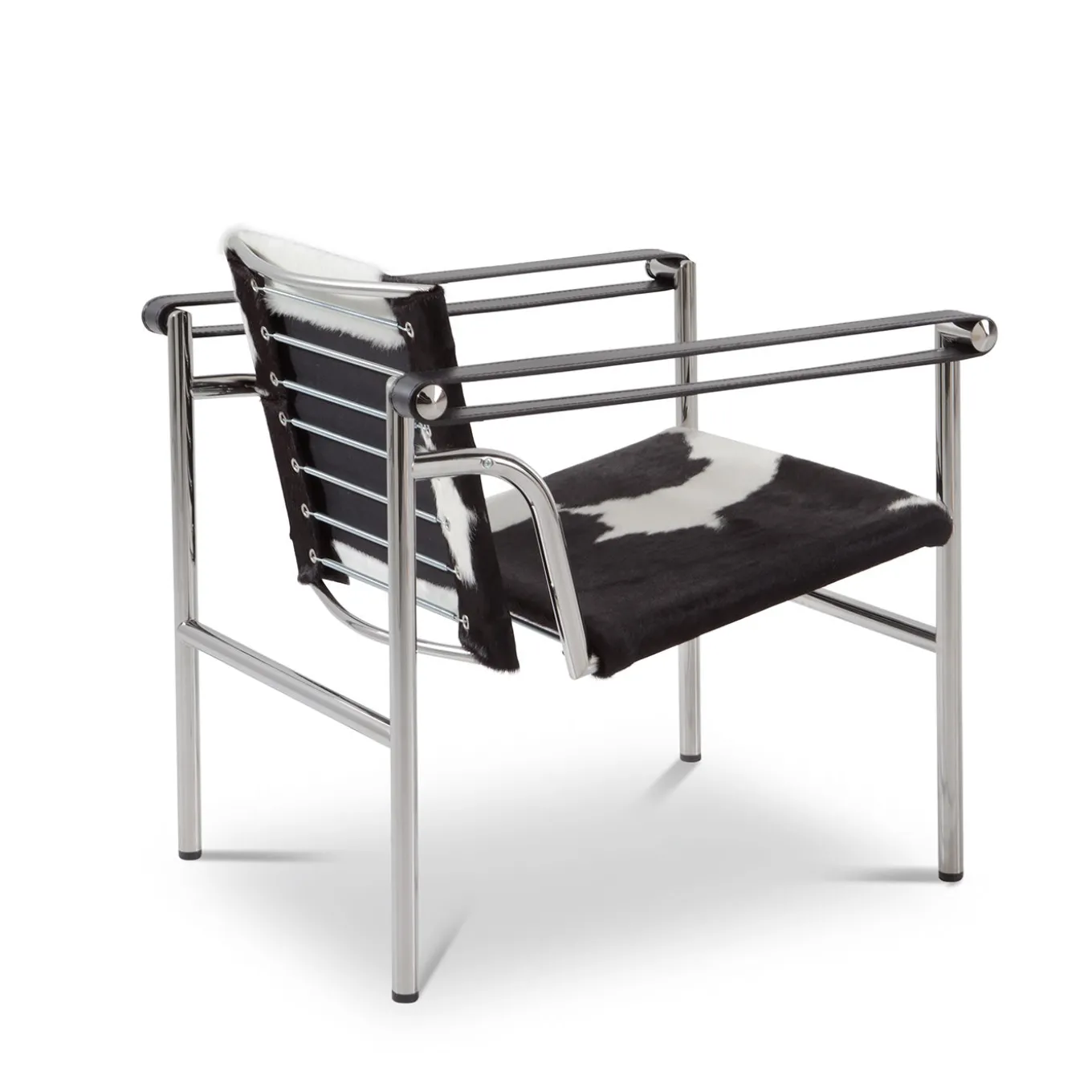 1 Fauteuil à Dossier Basculant Leather Lounge Chair