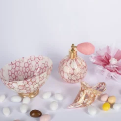 24 Kt. Gold and Pink Murrina Bowl