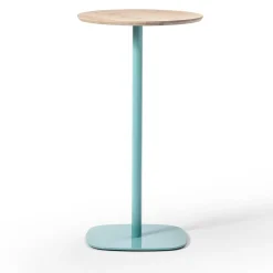 0533-2 Round Light-Blue High Bar Table