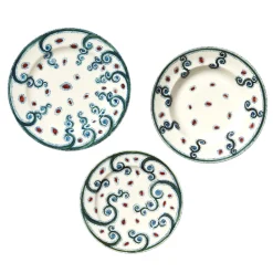 2 Set of 3 Iznik Plates