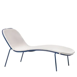 0086 Sunshine Blue&White Sunbed by Giacomo Cattani