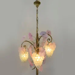 1980 Uva e Foglie Chandelier