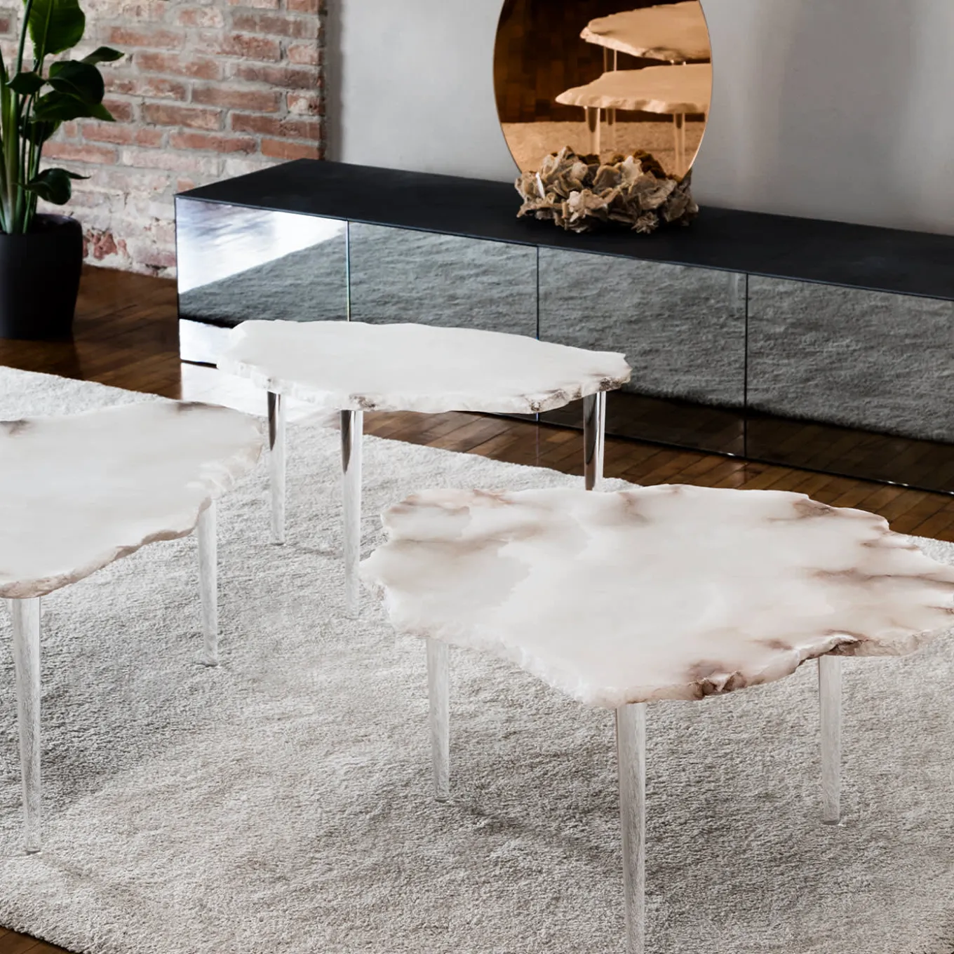A-68 set of 3 Coffee Tables