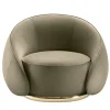 Abbracci Gray Armchair by Lorenza Bozzoli