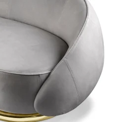 Abbracci Gray 3-Seater Sofa