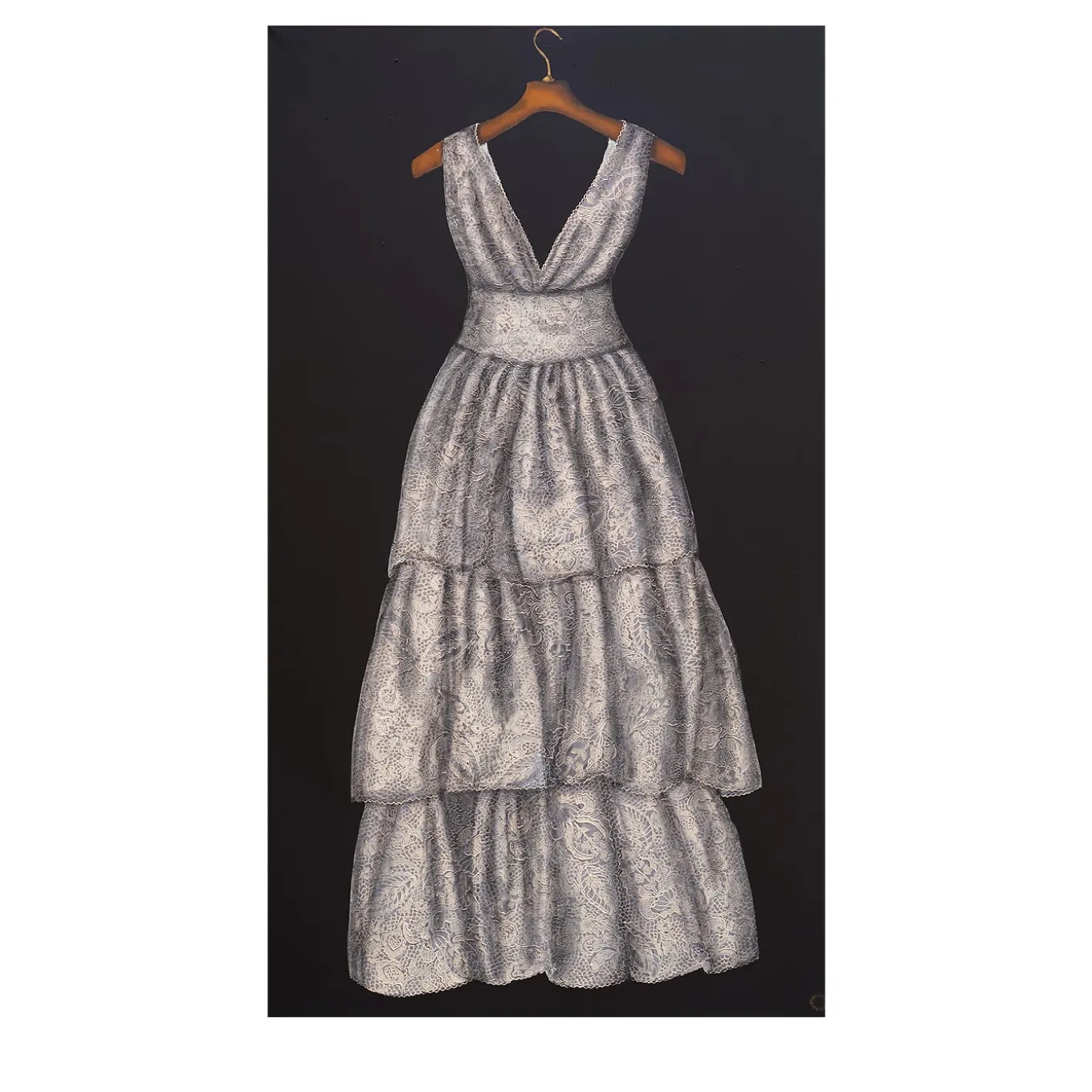 Abito in Merletto Painting