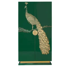 Absolute Dark Green Cocktail Cabinet