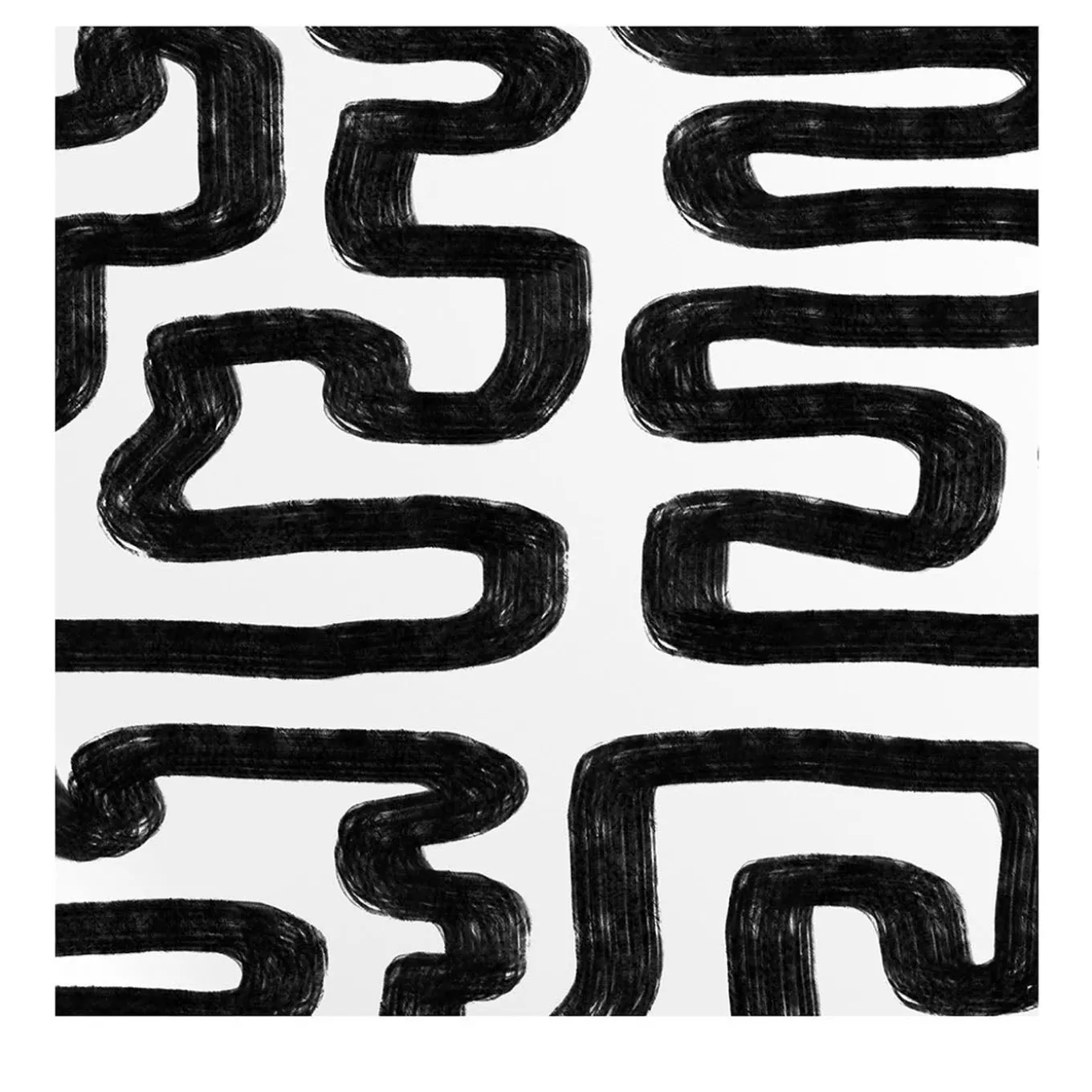 Abstract Painting Modern Wallpaper