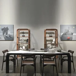 Achille Dark Leather Chair