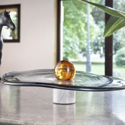 Acqua Alta Full Moon Over High Water in Venice Centerpiece