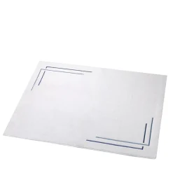 Acquarelle White Bath Mat