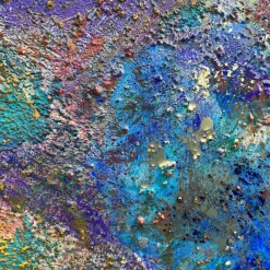 Acquaviva Mixed-Media Painting