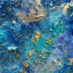 Acquaviva Mixed-Media Painting