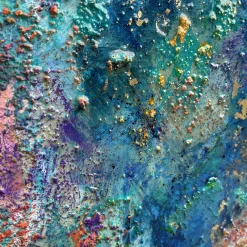 Acquaviva Mixed-Media Painting