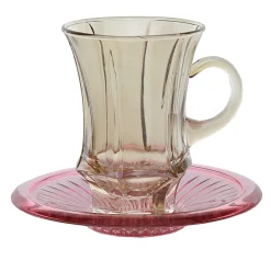 Ada 11 Set of Six Espresso Cups with Saucers