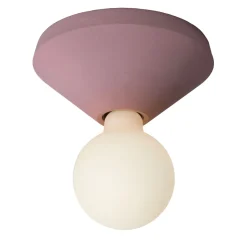 Ada Burgundy Ceiling Lamp