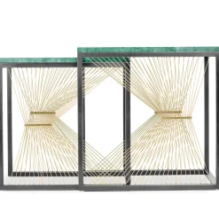Aegis Set of 2 Nesting Tables by Ziad Alonaizy