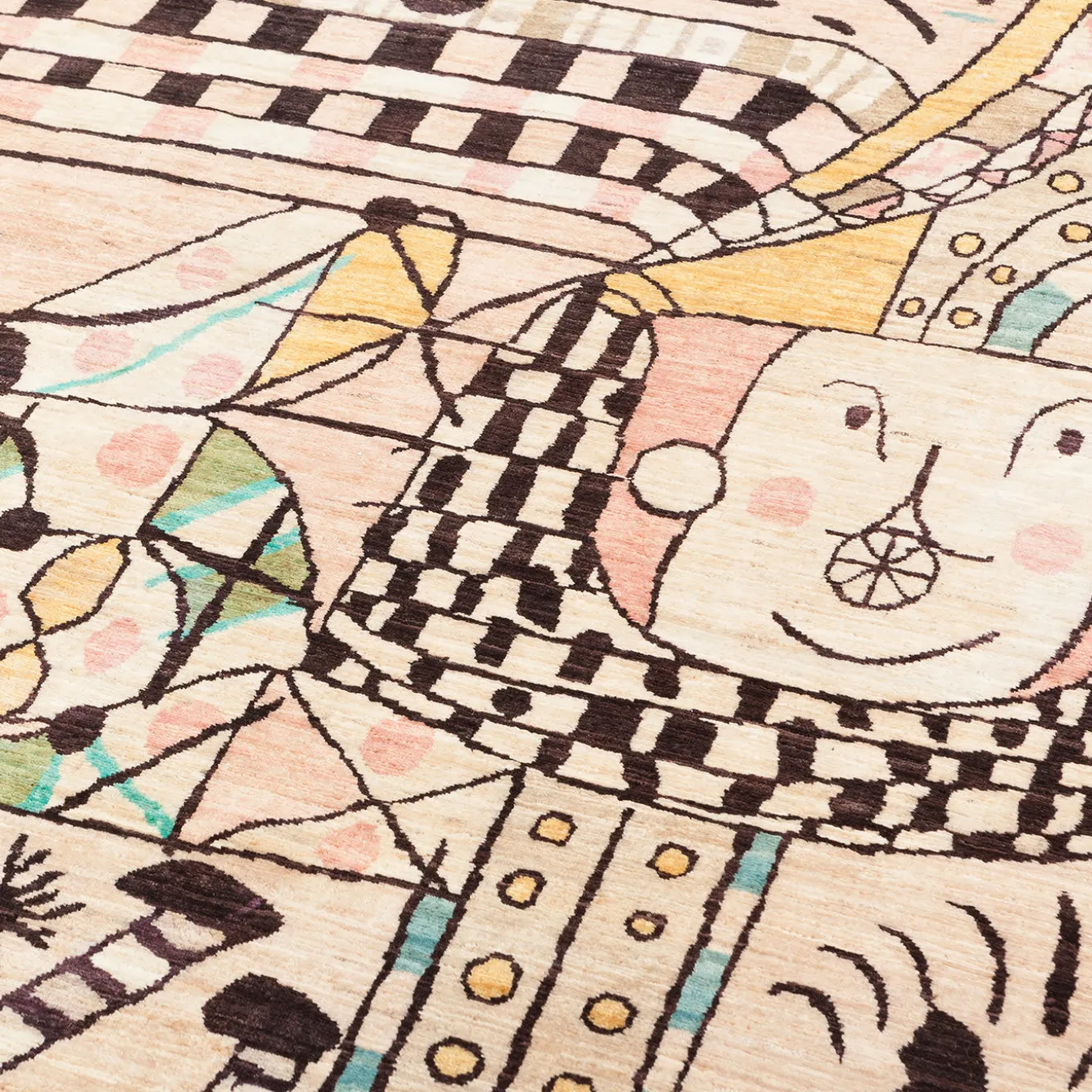 Afghan Folklore Rug by Jaime Hayon