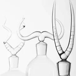 Africa Trophy Set of 3 Glass Bottles