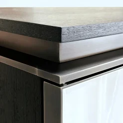 After Hours 4-Door Oak & Selenit Sideboard