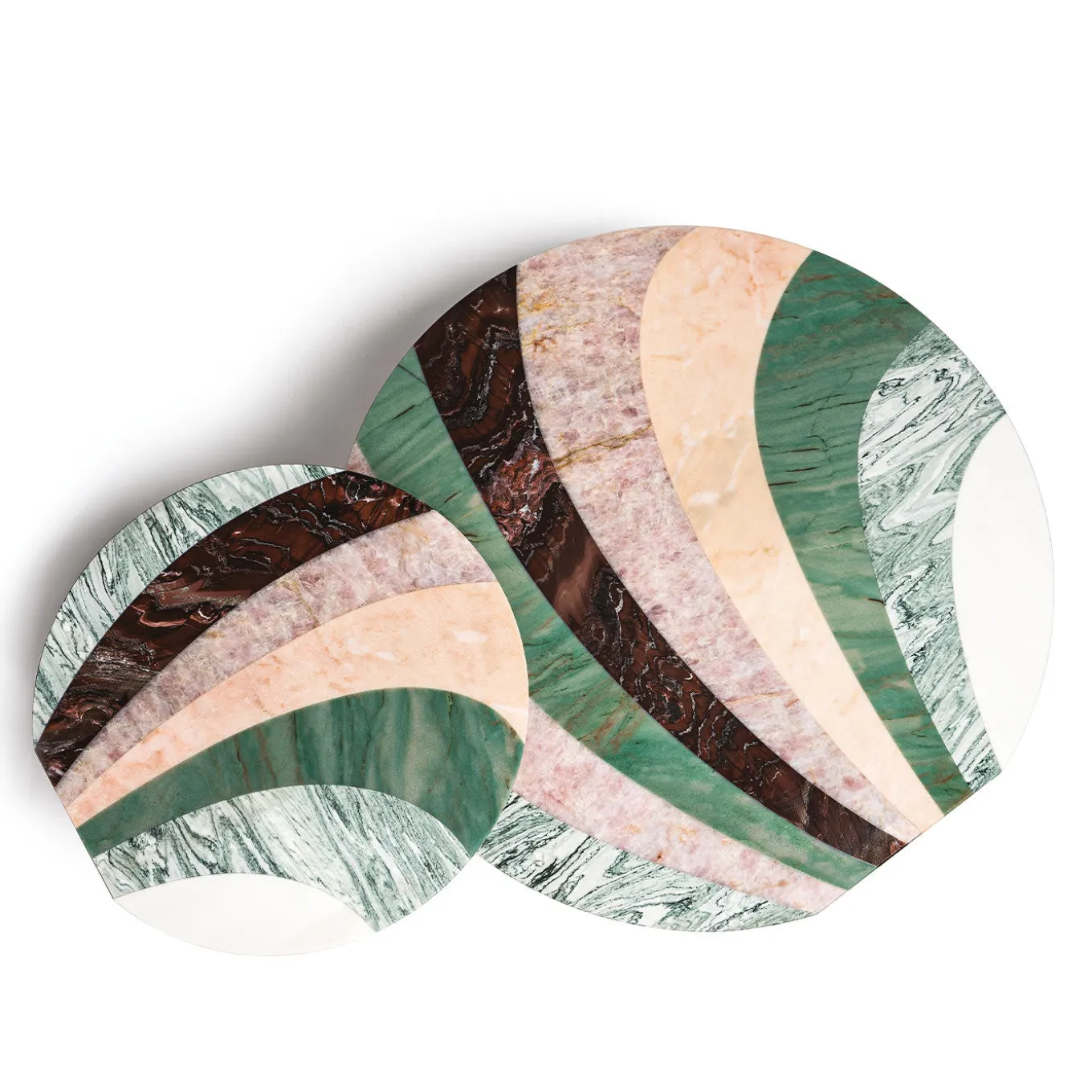 Agua Marea Coffee Tables by Patricia Urquiola