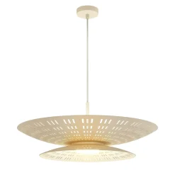 Air So Cream Pendant Lamp by Adam Tihany