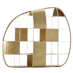 Airframe Brushed Brass Bookcase By PIO&TITOTOSO
