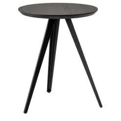 Aky Contract Black Tripod Bistro Table by Emilio Nanni