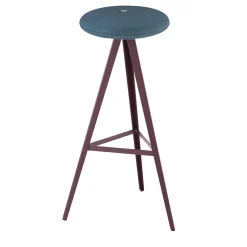 Aky petrol Stool by Emilio Nanni