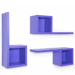 AL.96 Purple Shelf by Alan Cornolti