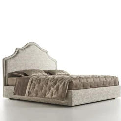 Alan Melange Taupe Double Bed