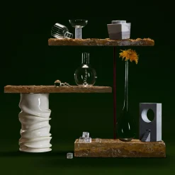 Alchemica Transparent Glass Decanter Collection