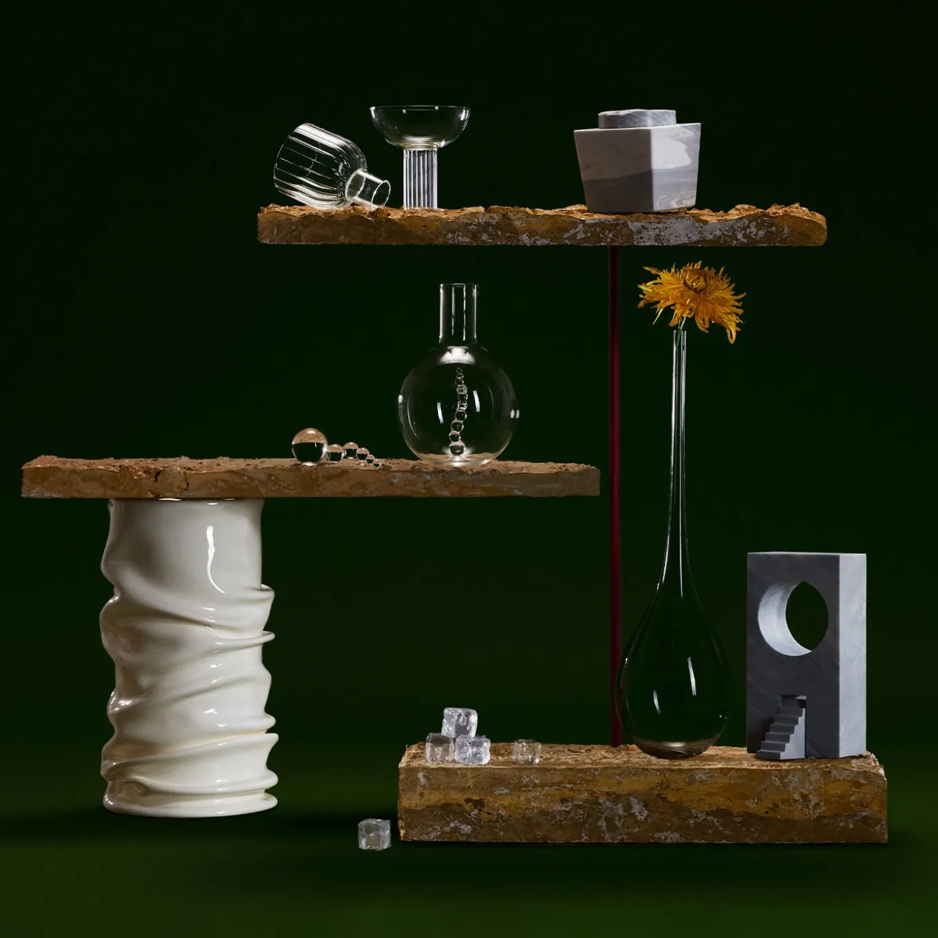 Alchemica Transparent Glass Decanter Collection