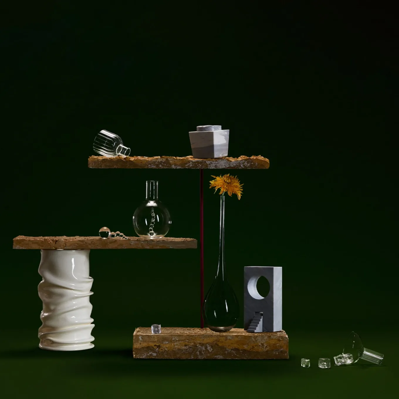 Alchemica Transparent Glass Decanter Collection