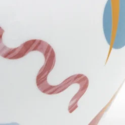 Alchimie Big Amphora Abstract Decor Porcelain Vase