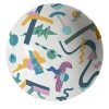 Alchimie Large Porcelain Bowl with Abstract Decor