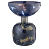 Alchimie Murano Glass Blue Lapis Centerpiece