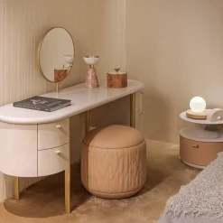 Alchimie Murano Glass Pink Quarz Centerpiece