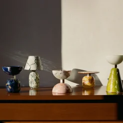 Alchimie Murano Glass White Lamp