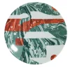 Alchimie Set of 2 Porcelain Bread Plate with Abstract Decor #1