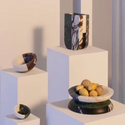 Aldo Multicolor Marble Centerpiece by Arthur Arbesser