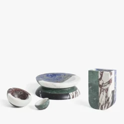 Aldo Multicolor Marble Centerpiece by Arthur Arbesser