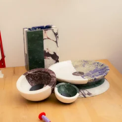 Aldo Multicolor Marble Centerpiece by Arthur Arbesser