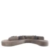 Alexander 2.0 Sand Nabuk Leather Modular Sofa
