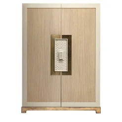 Alexander Bar Cabinet with Decorative Handle