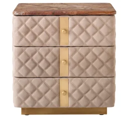 Alfred 3-Drawer Nightstand by Dainellistudio